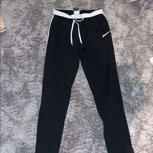 Nike Mens Joggers Dri-Fit Black